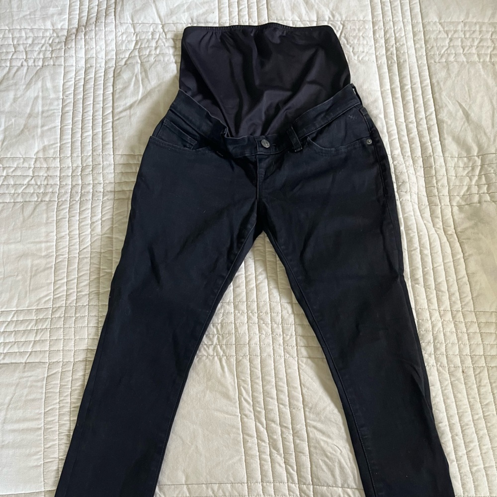 Abercrombie & Fitch Maternity Black High-Rise Jeans